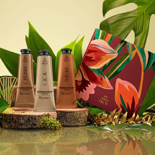 Ekos Kit Hand Cream Trio Holiday Set | Natura