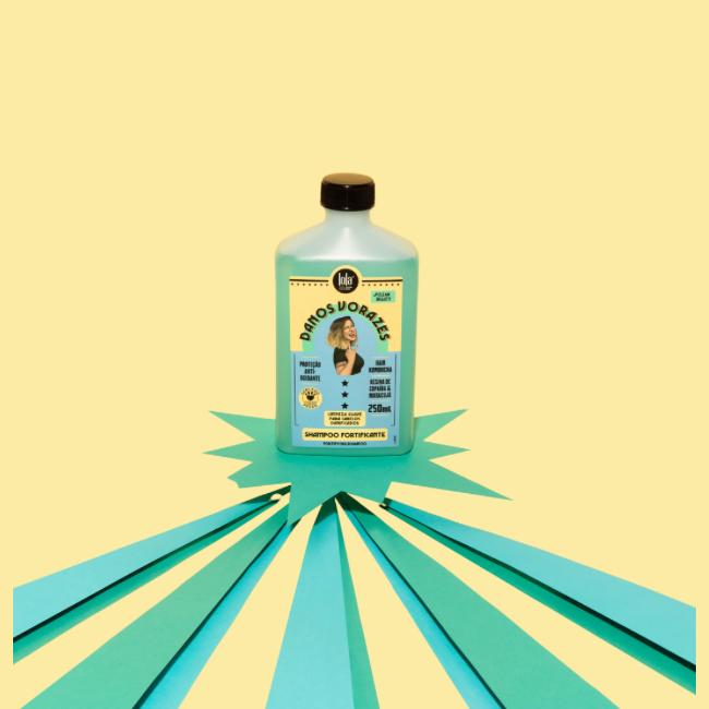 Shampoo Fortificante Danos Vorazes para Cabelos Danificados 250ml | Lola Cosmetics