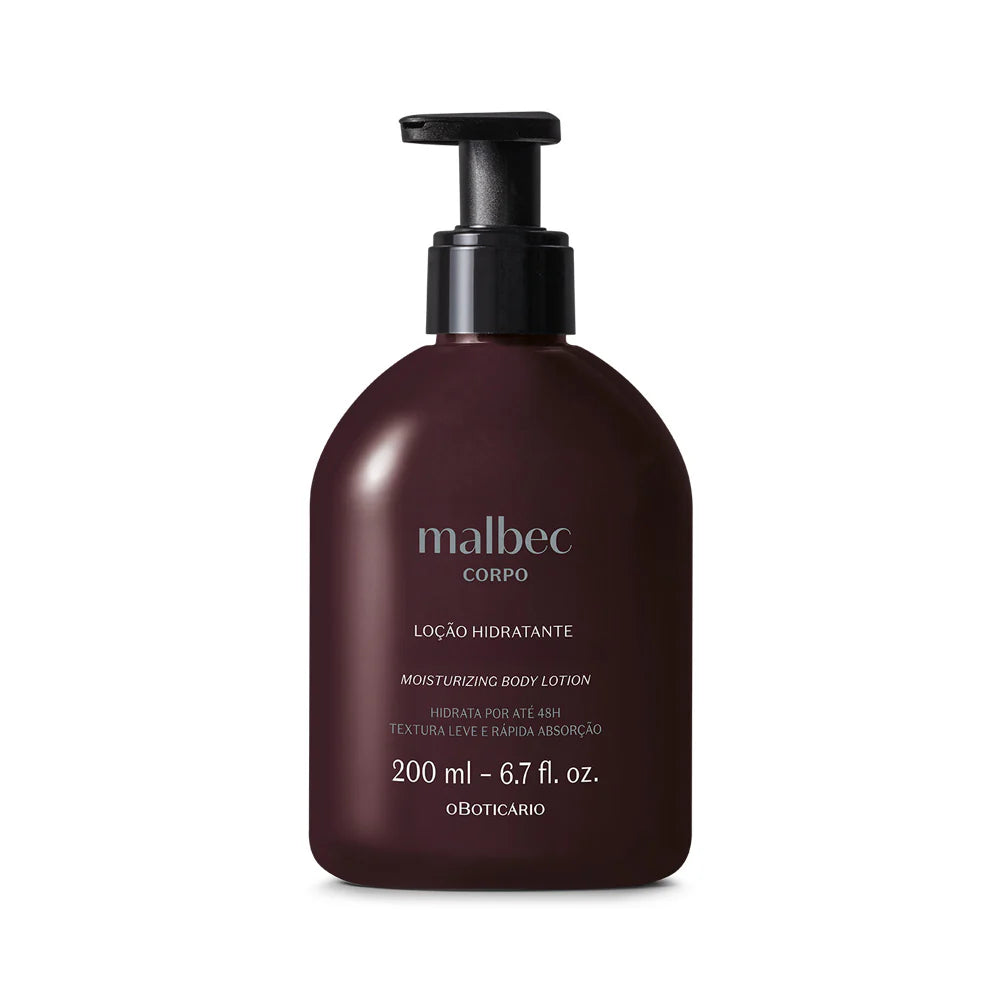 Malbec Moisturising Body Lotion 200ml | O Boticário