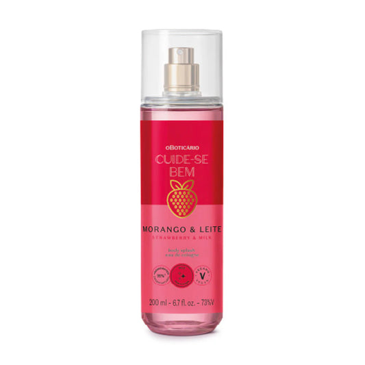 Cuide-se Bem Strawberry & Milk Body Splash 200ml