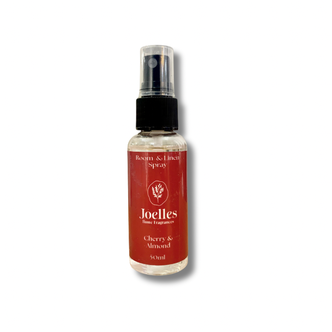 Cherry & Almond Room and Linen Spray - 50ml | Joelle’s