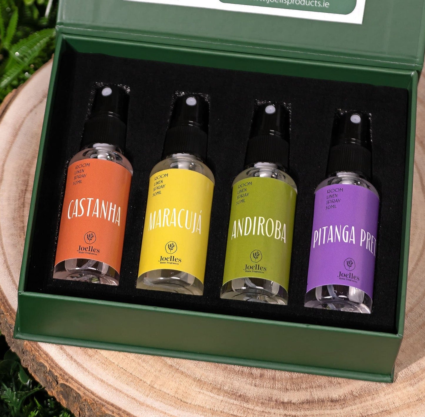 Premium Gift Spray Set Amazon rainforests with 4 Scents