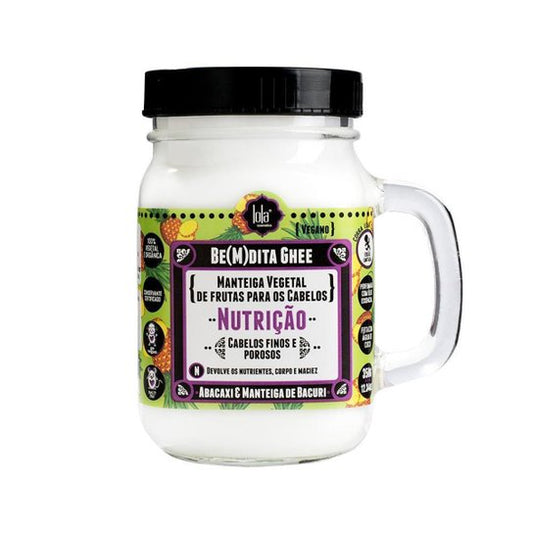 Be(m)dita Ghee Pineapple & Bacuri Butter Nutrition Mask 350g | Lola from Rio