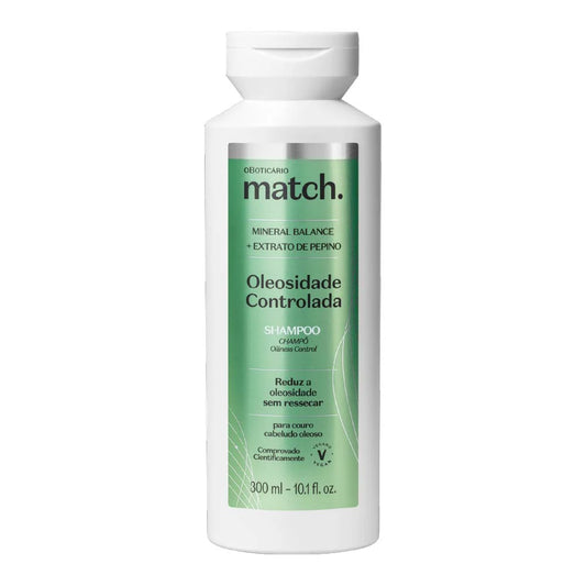 Match Oil controlled Shampoo  300ml | O Boticario