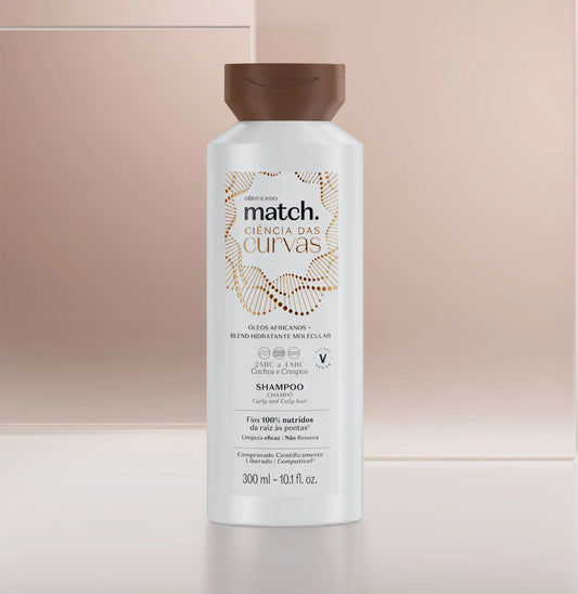 Match Science of Curly Shampoo 300 Ml | O Boticário