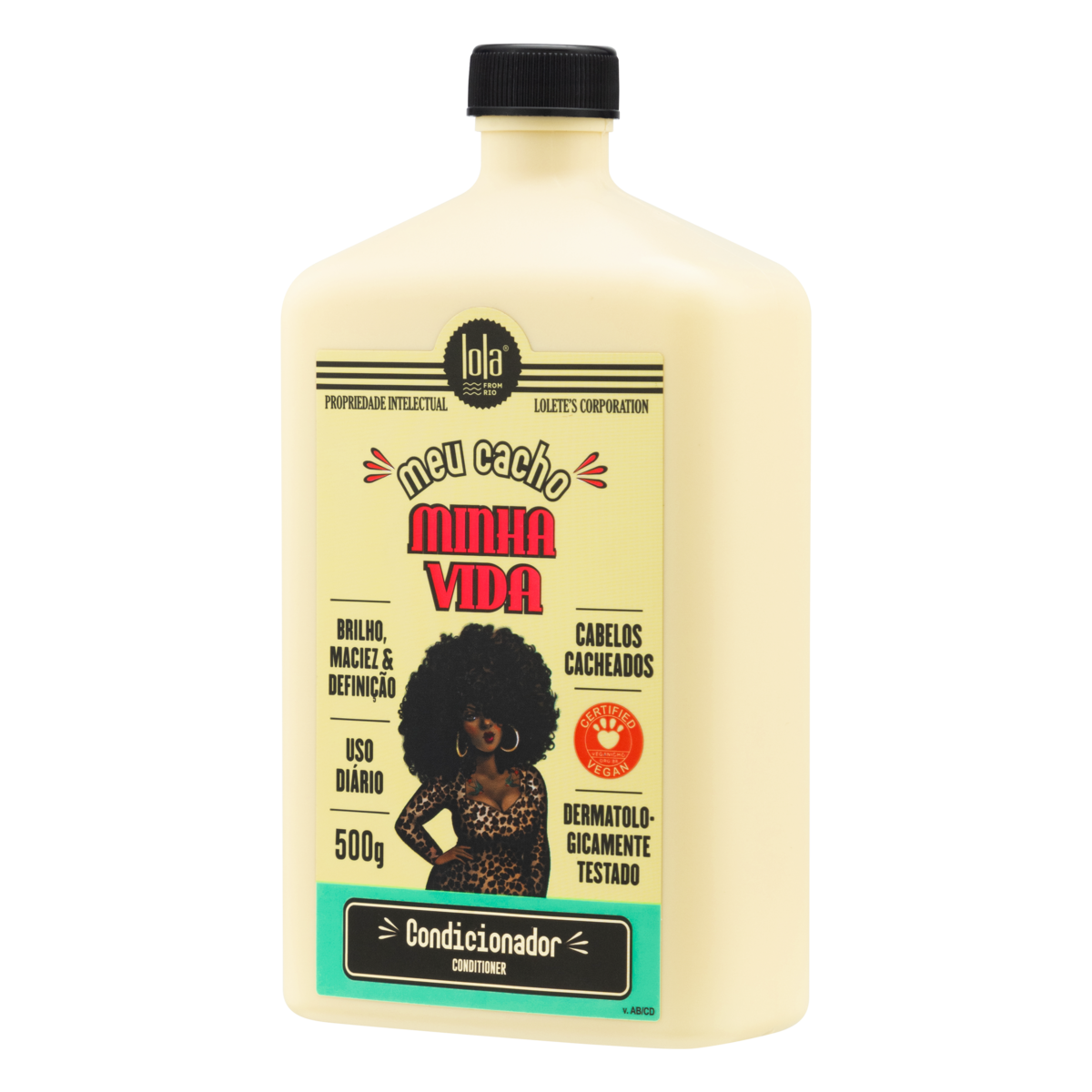 Meu Cacho Minha Vida Conditioner for Curly Hair 500g | Lola Cosmetics