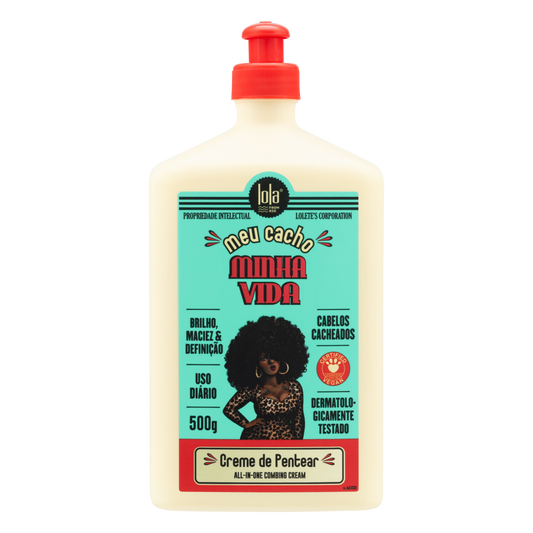 Meu Cacho Minha Vida All-in-One Combing Cream 500g | Lola Cosmetics