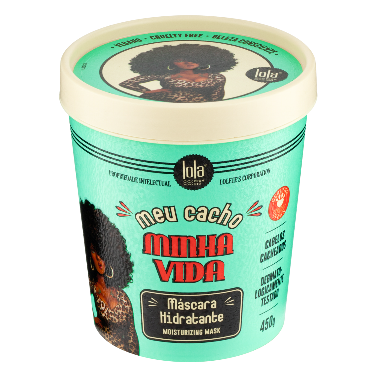 Máscara Hidratante Meu Cacho Minha Vida 450g | Lola do Rio