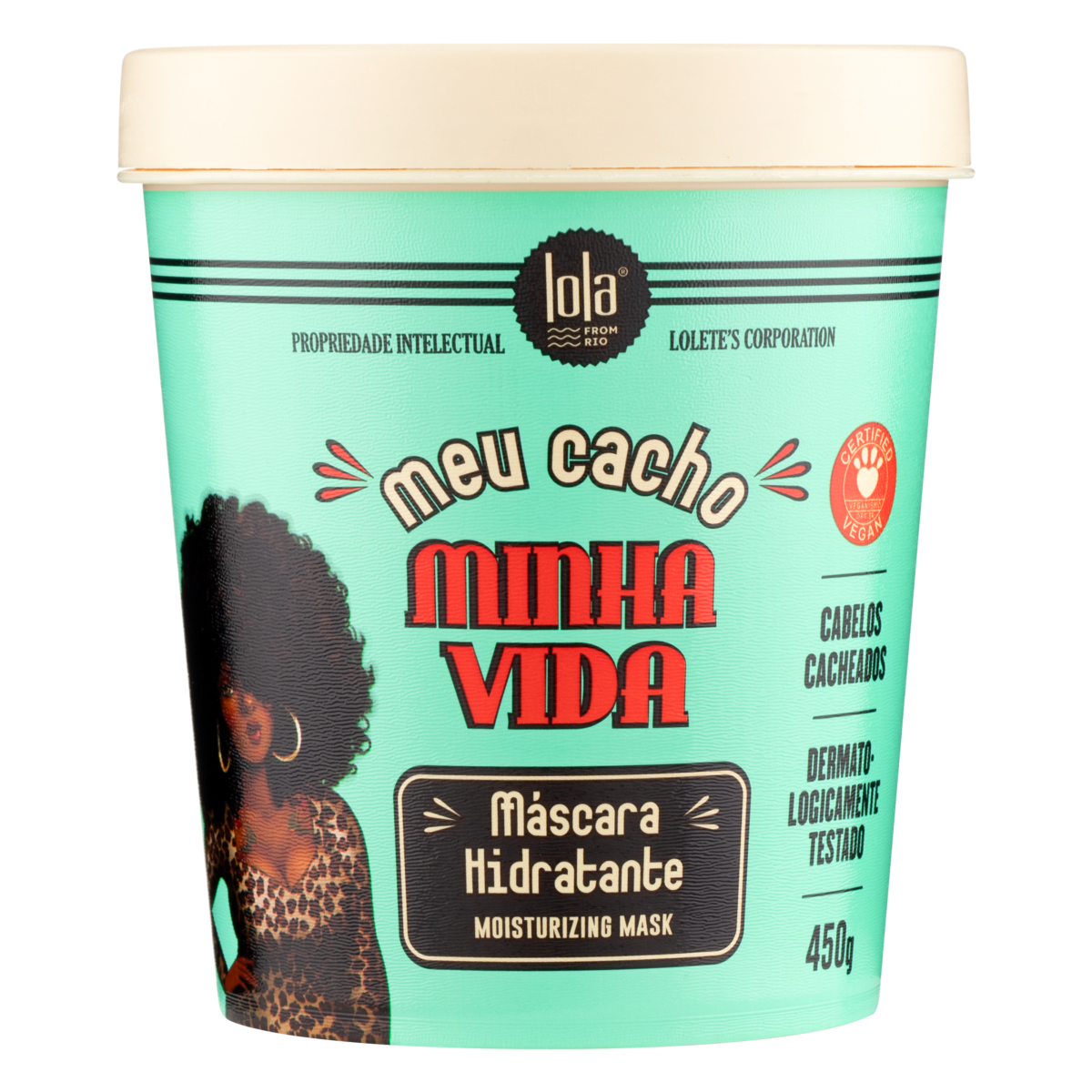 Máscara Hidratante Meu Cacho Minha Vida 450g | Lola do Rio