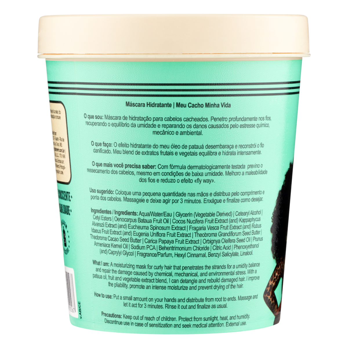 Máscara Hidratante Meu Cacho Minha Vida 450g | Lola do Rio