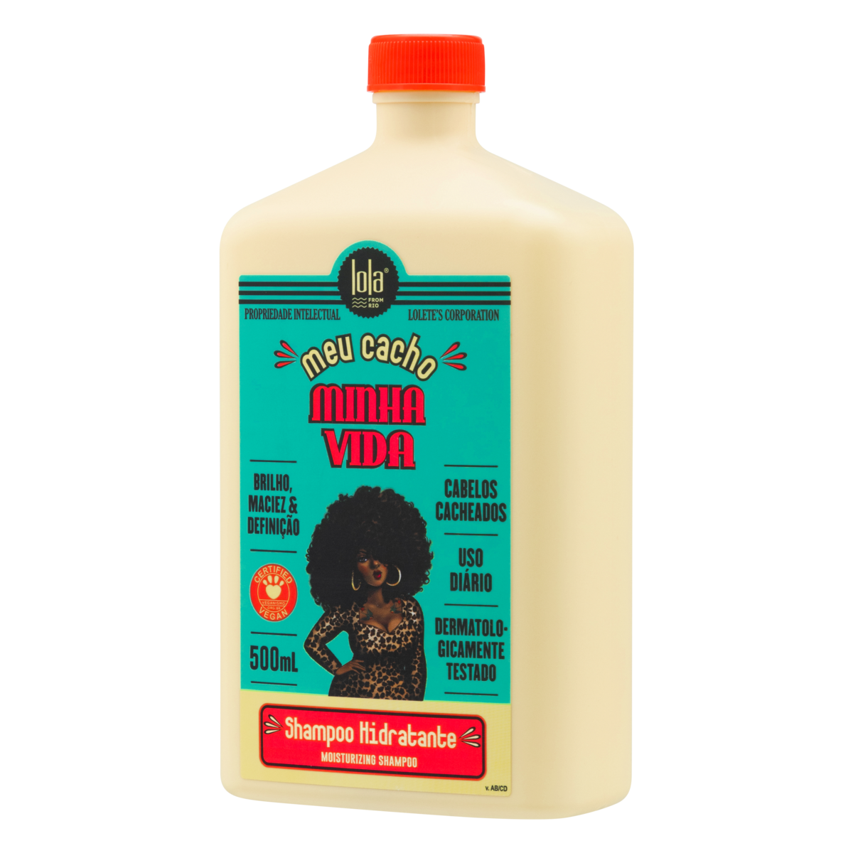 Meu Cacho Minha Vida Moisturising Shampoo for Curly Hair 500ml | Lola Cosmetics