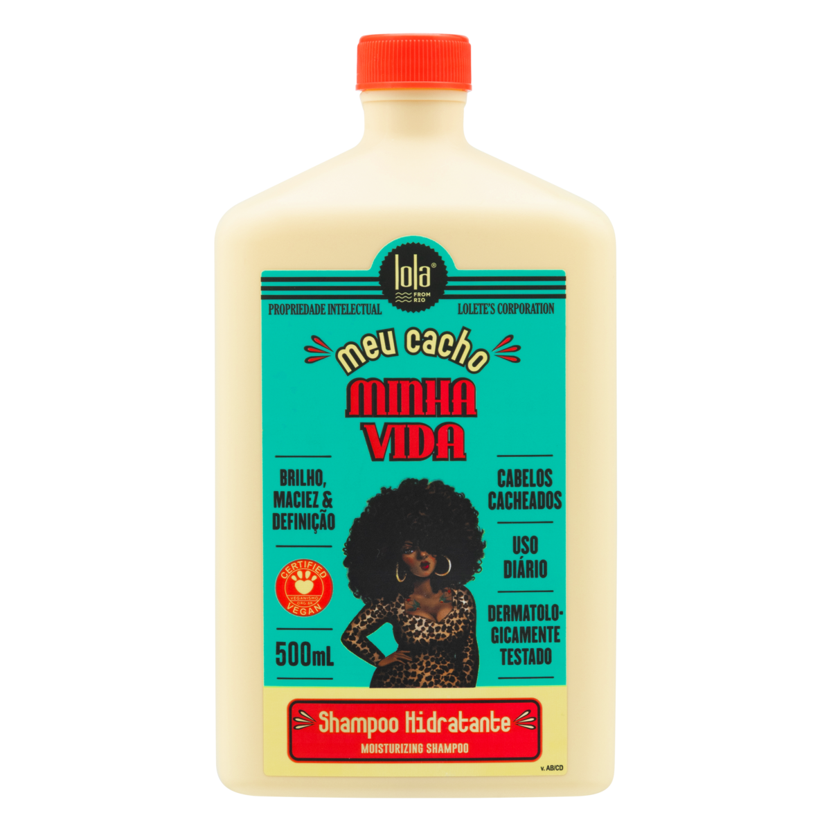 Meu Cacho Minha Vida Moisturising Shampoo for Curly Hair 500ml | Lola Cosmetics