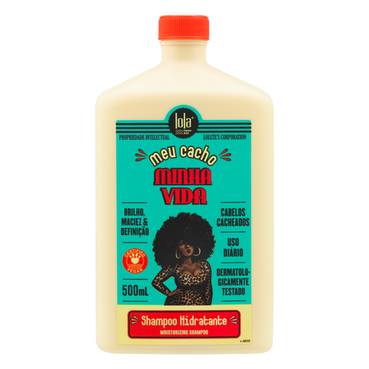 Meu Cacho Minha Vida Moisturising Shampoo for Curly Hair 500ml | Lola Cosmetics