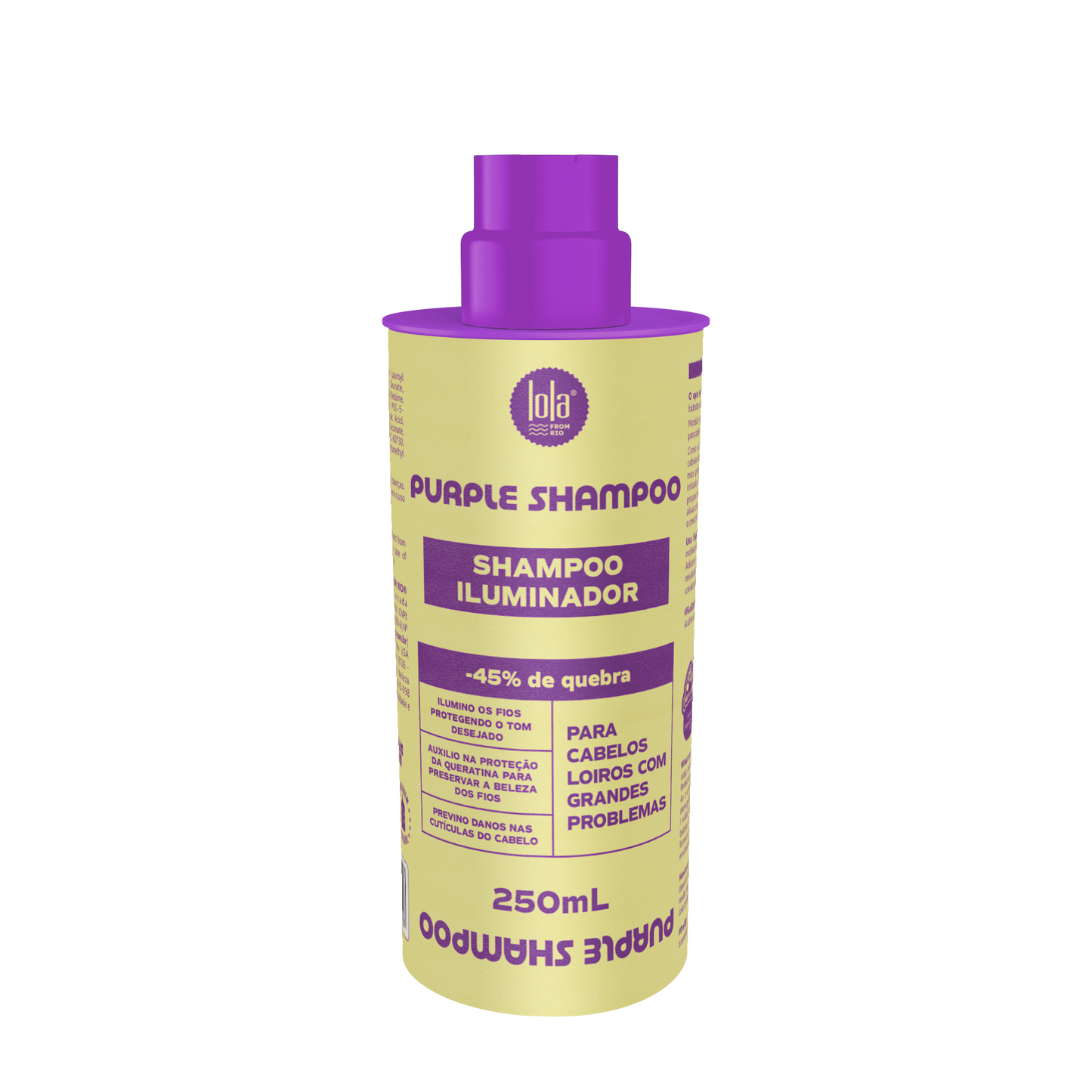 Purple Shampoo 250ml | Lola Cosmetics