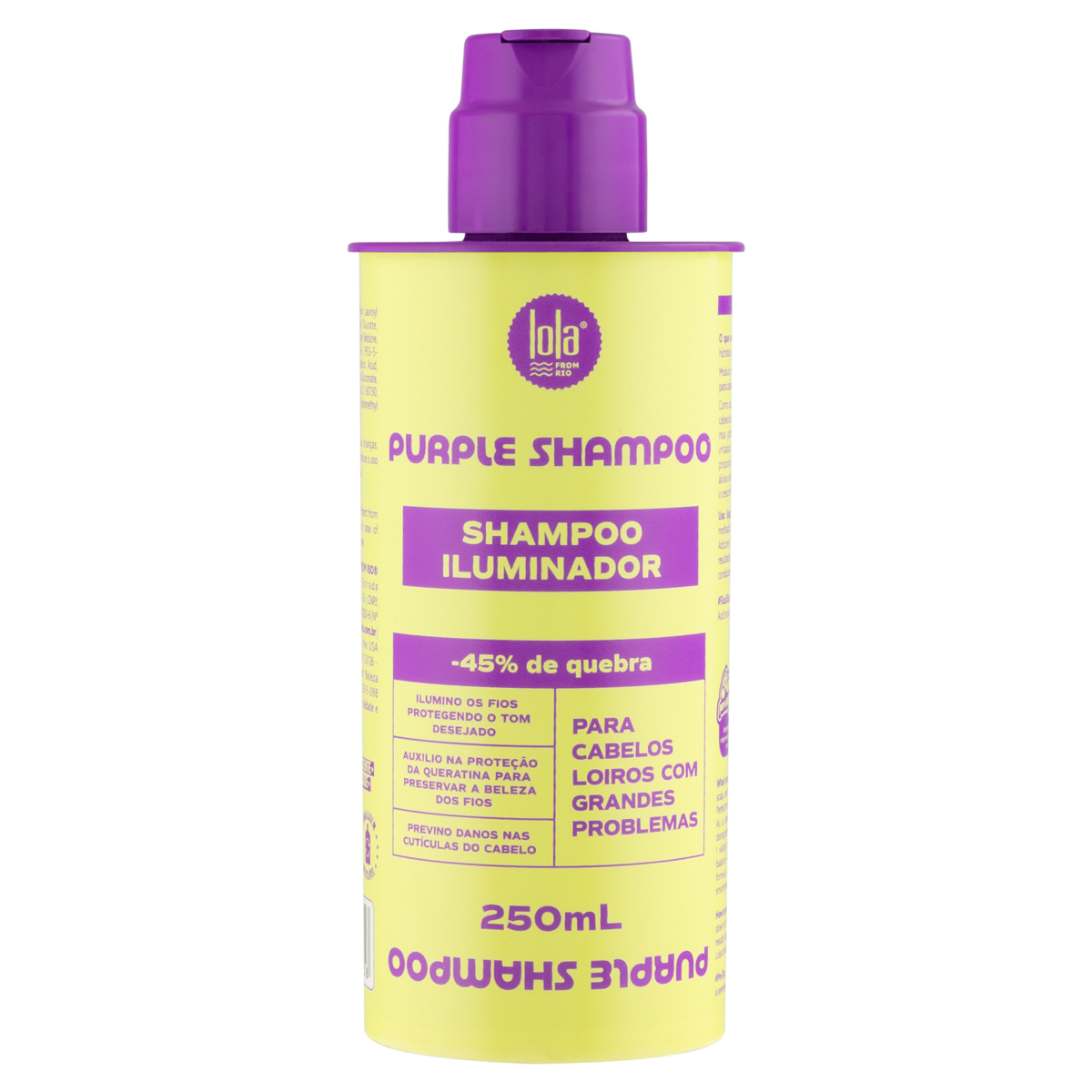 Purple Shampoo 250ml | Lola Cosmetics