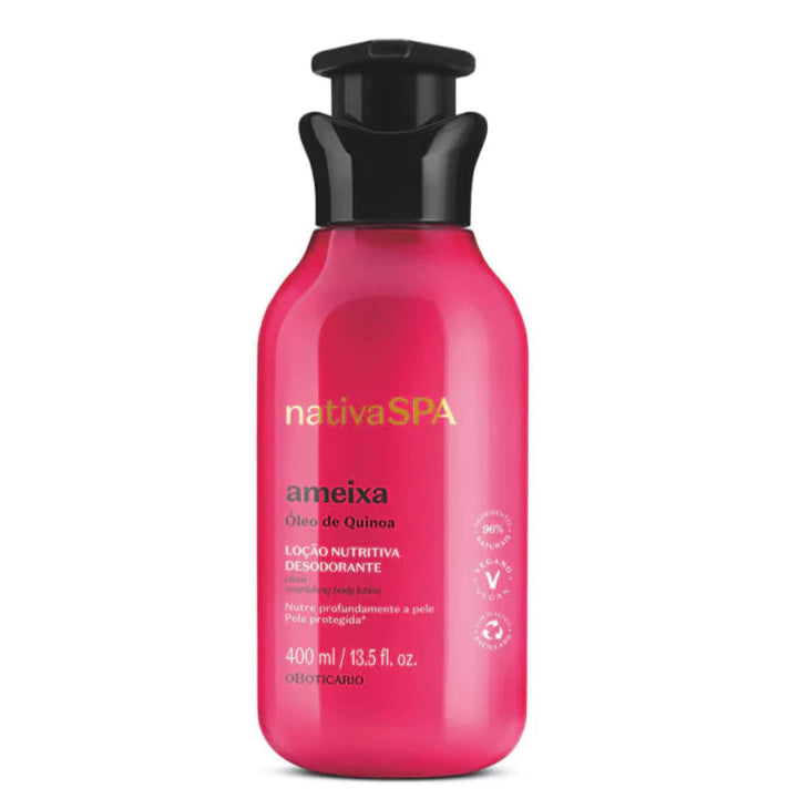 Nativa SPA Plum Moisturizing Lotion 400ml | O Boticário