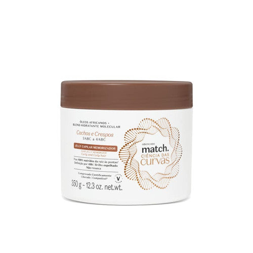 Match  Science of Curly  Hair Jelly  | O Boticario
